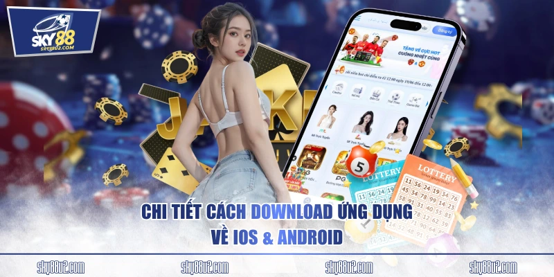 Chi tiết cách download ứng dụng về iOS & Android